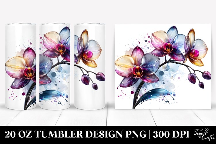 Orchid Clipart Image 11