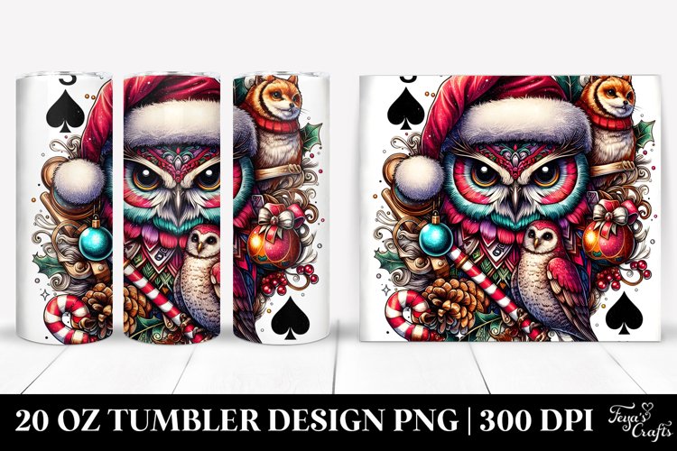 Christmas PNG 20 Oz Tumbler Design
