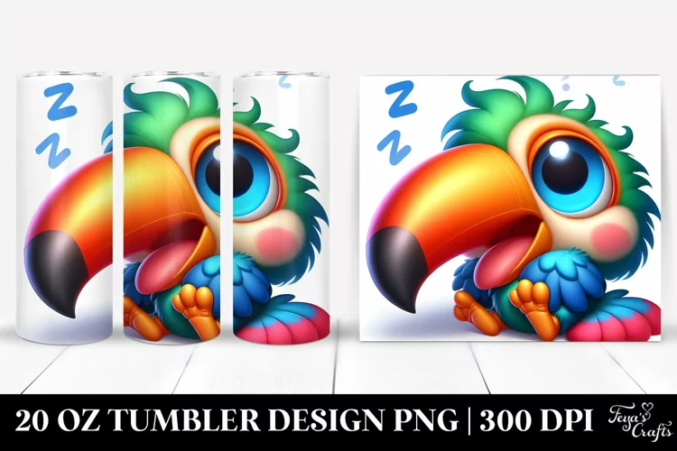 Crazy Baby Toucan | 20 Oz Tumbler