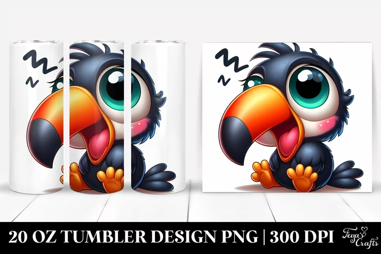 Crazy Baby Toucan | 20 Oz Tumbler