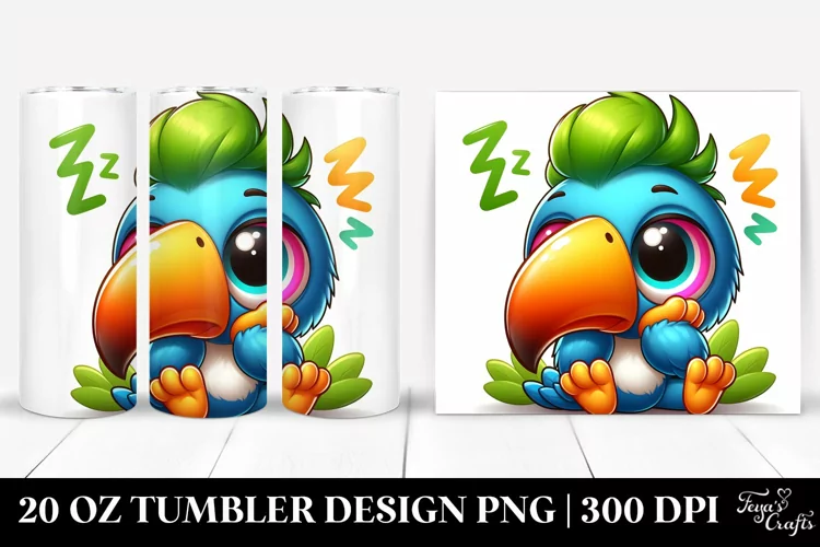 Crazy Baby Toucan | 20 Oz Tumbler