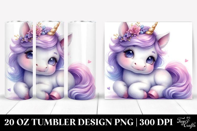 Pastel Baby Unicorn | 20 Oz Tumbler