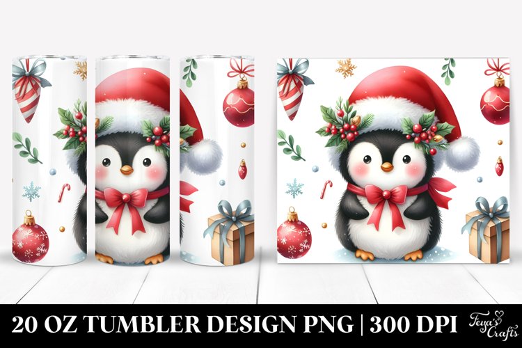 Christmas PNG 20 Oz Tumbler Design