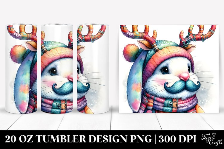 Christmas PNG 20 Oz Tumbler Design example image 1