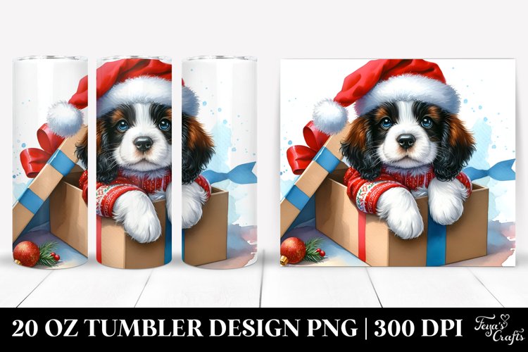 Expressive Baby English Springer Spaniel Dressed for Winter, example image 1