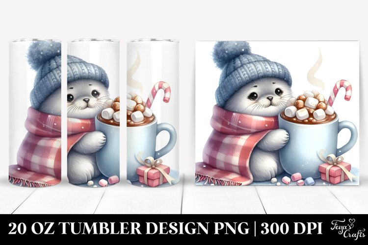 Christmas PNG 20 Oz Tumbler Design
