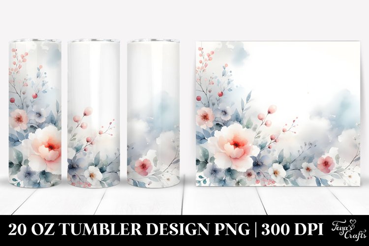 Washed Simple Image Tumbler Design | 20 oz Tumbler example image 1