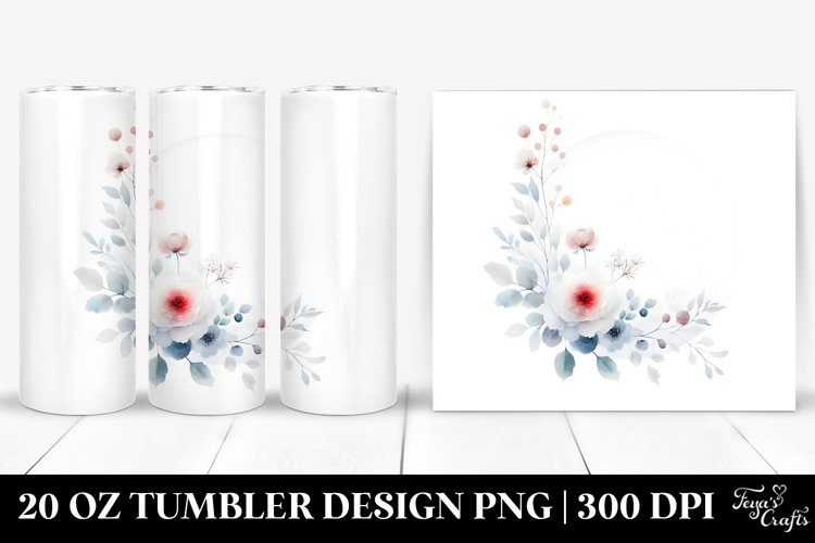 Washed Simple Image Tumbler Design | 20 oz Tumbler example image 1