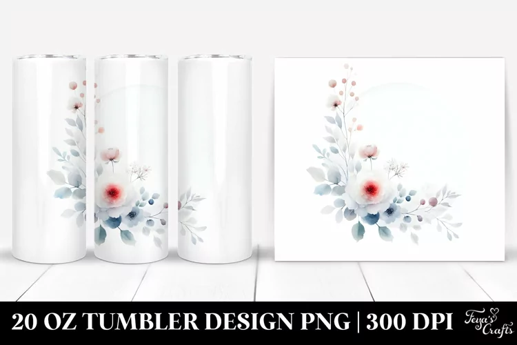 Washed Simple Image Tumbler Design | 20 oz Tumbler