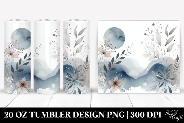 Washed Simple Image Tumbler Design | 20 oz Tumbler example image 1