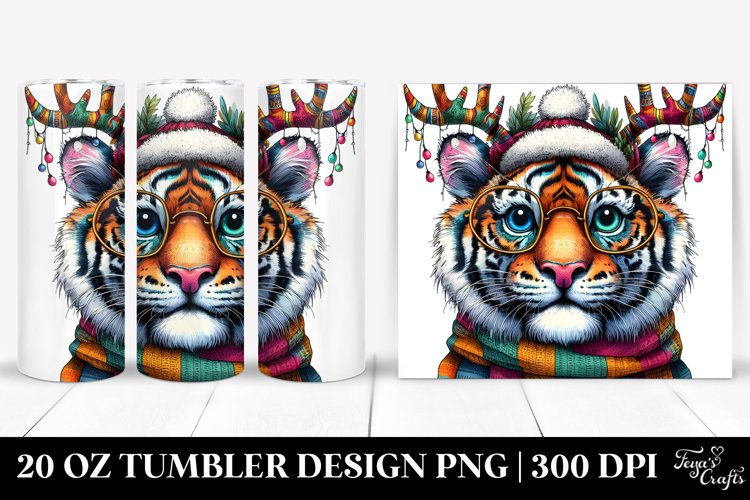 Christmas PNG 20 Oz Tumbler Design