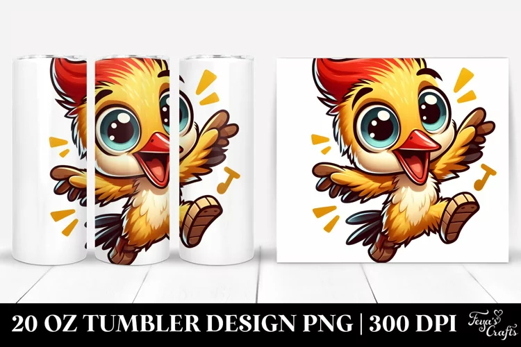 Crazy Baby Woodpecker Tumbler