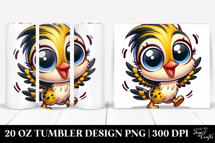 Crazy Baby Woodpecker Tumbler
