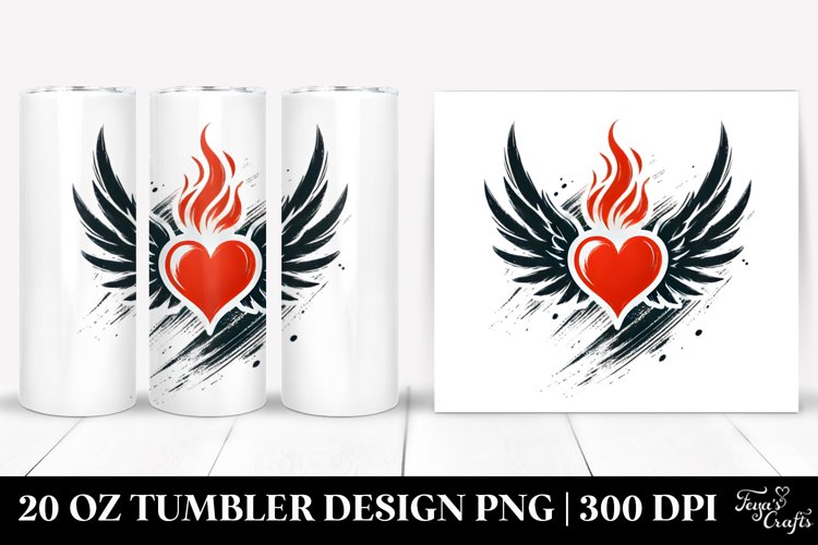 Valentines 20 Oz Tumbler Png
