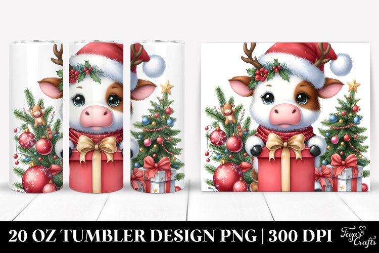 Christmas PNG 20 Oz Tumbler Design
