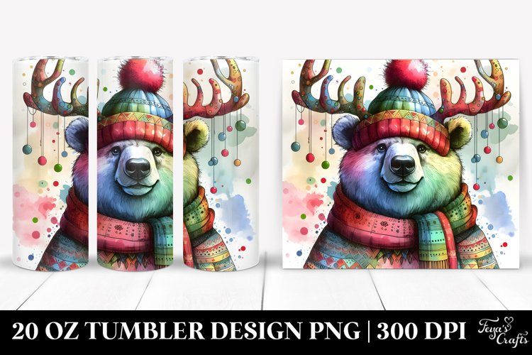 Christmas PNG 20 Oz Tumbler Design