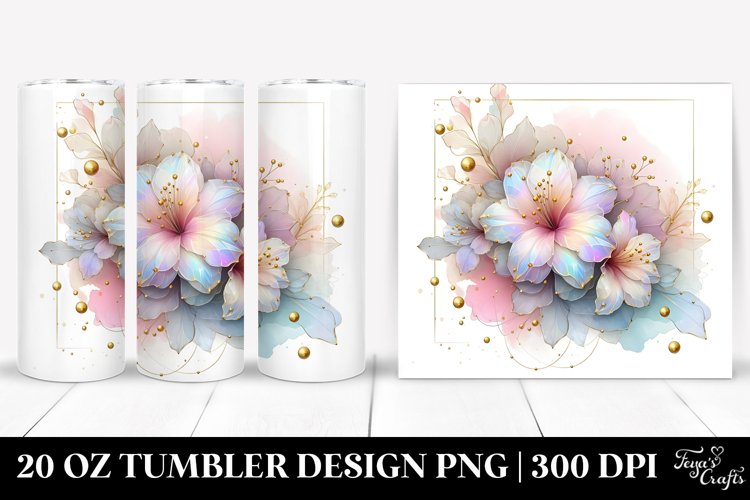 Shiny Azalea, 20 Oz Tumbler example image 1