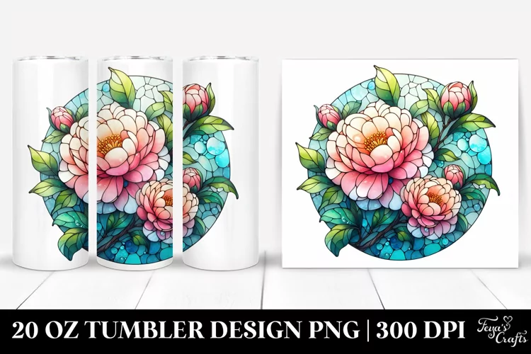 Camellia Splash | 20 Oz Tumbler