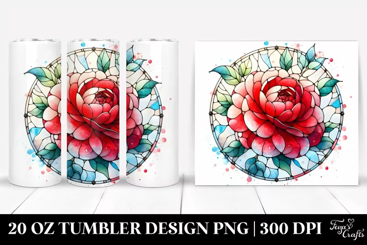 Camellia Splash | 20 Oz Tumbler