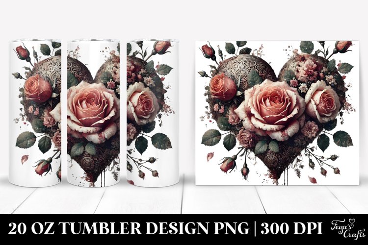Valentines 20 Oz Tumbler Png