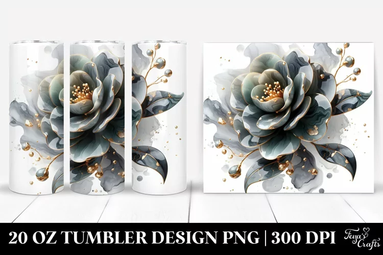 Glossy Camellia | 20 Oz Tumbler
