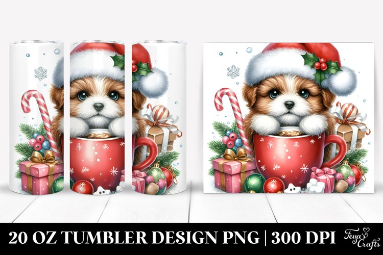 Christmas PNG 20 Oz Tumbler Design