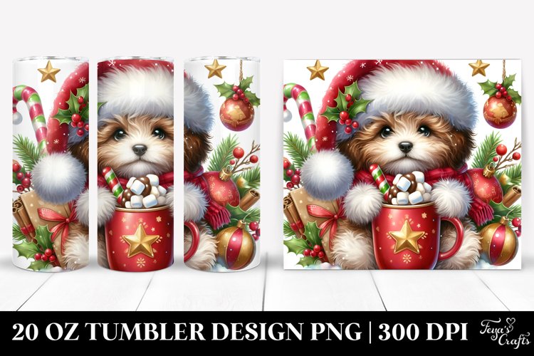 Christmas PNG 20 Oz Tumbler Design
