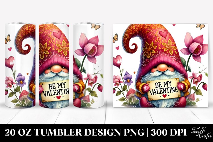 Valentines 20 Oz Tumbler Png