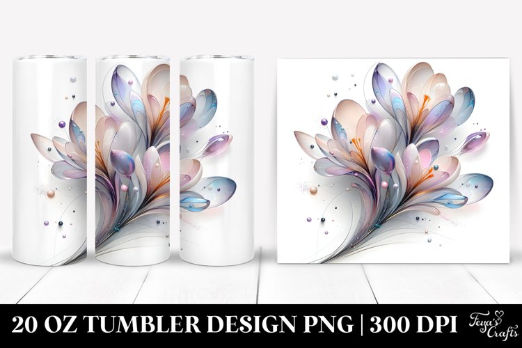 Glossy Crocus Tumbler | 20 oz Tumbler