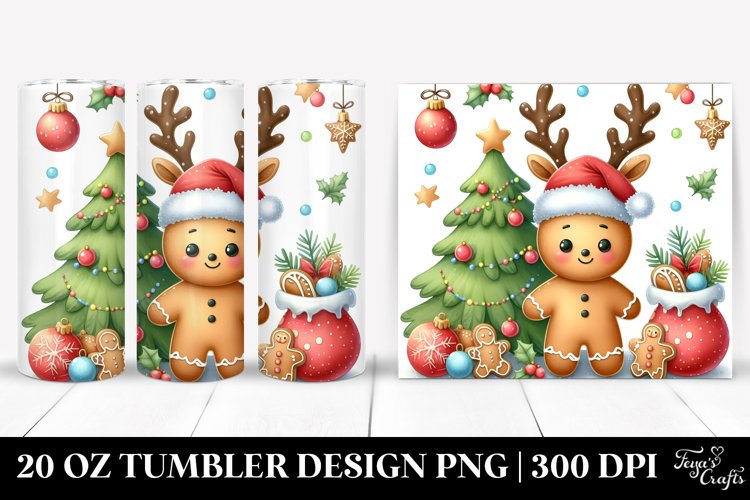 Christmas PNG 20 Oz Tumbler Design