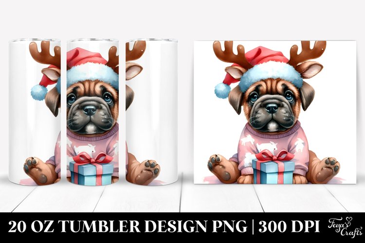 Expressive Bullmastiff PNG example image 1