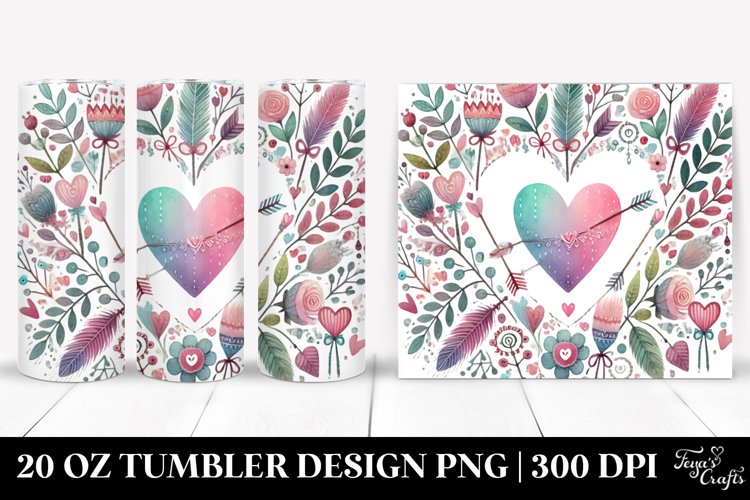 Love 20 Oz Tumbler Png