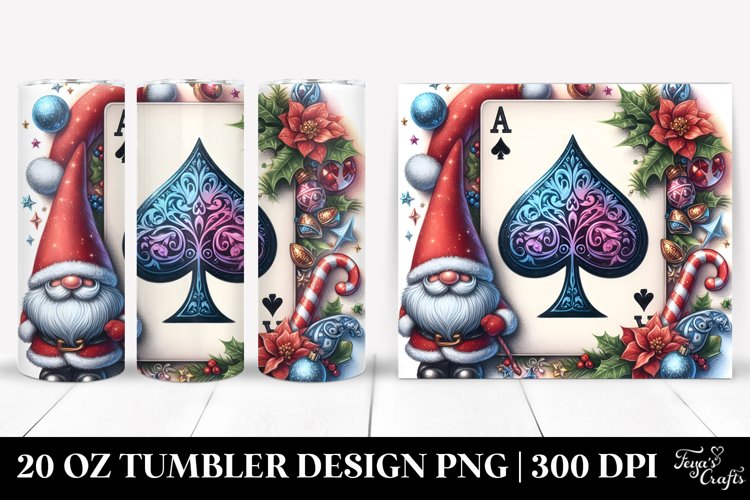 Christmas PNG 20 Oz Tumbler Design