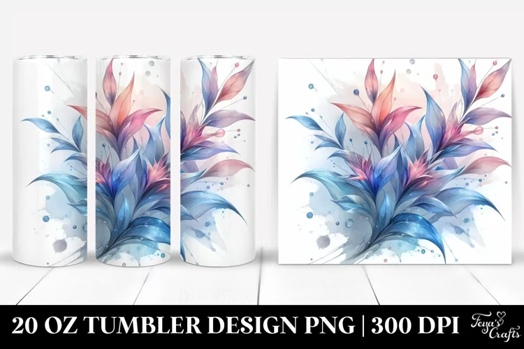 Shiny Lobelia made of 20 Oz Tumbler