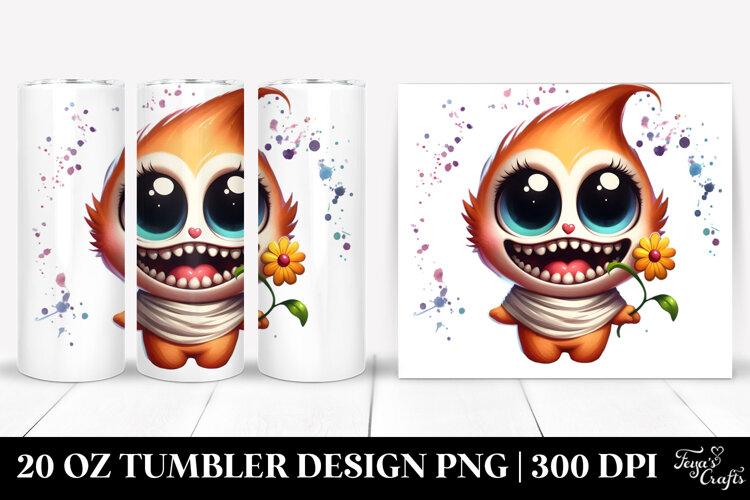 Happy Goofy Banshee 20 Oz Tumbler example image 1
