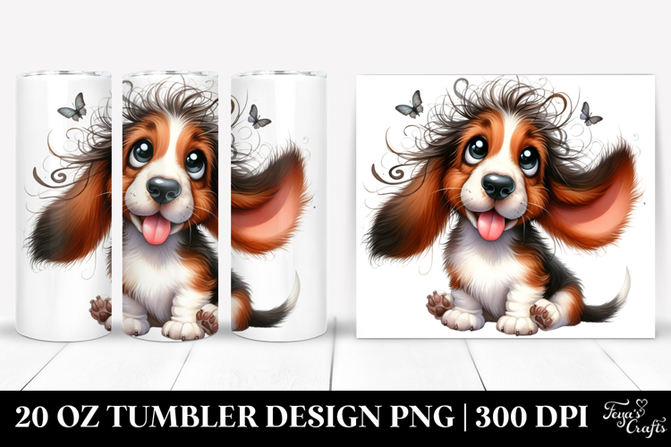 Basset Hound Clipart Image 10