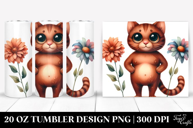 Cat Watercolor Image 10