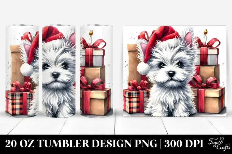 Extremely Expressive West Highland White Terrier, Vibrant