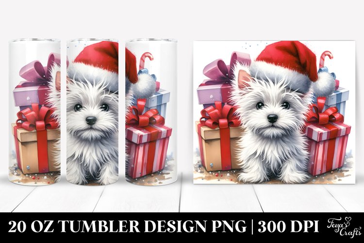 Extremely Expressive West Highland White Terrier, Vibrant example image 1