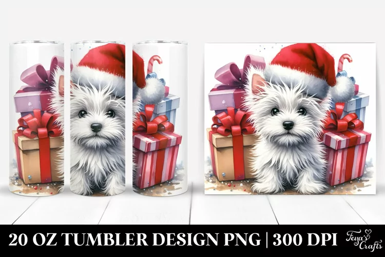 Extremely Expressive West Highland White Terrier, Vibrant