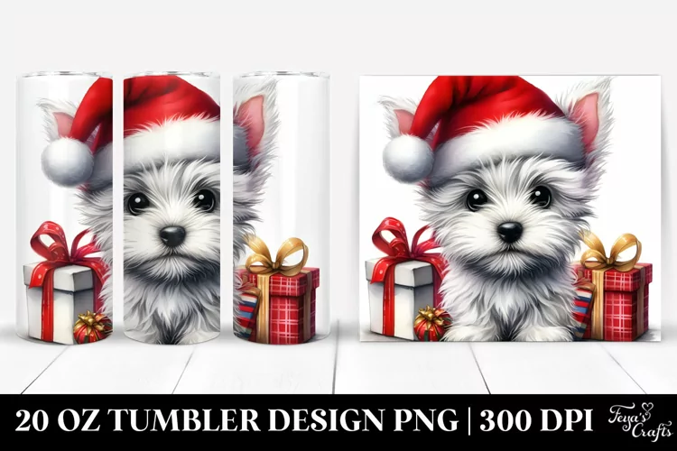 Extremely Expressive West Highland White Terrier, Vibrant