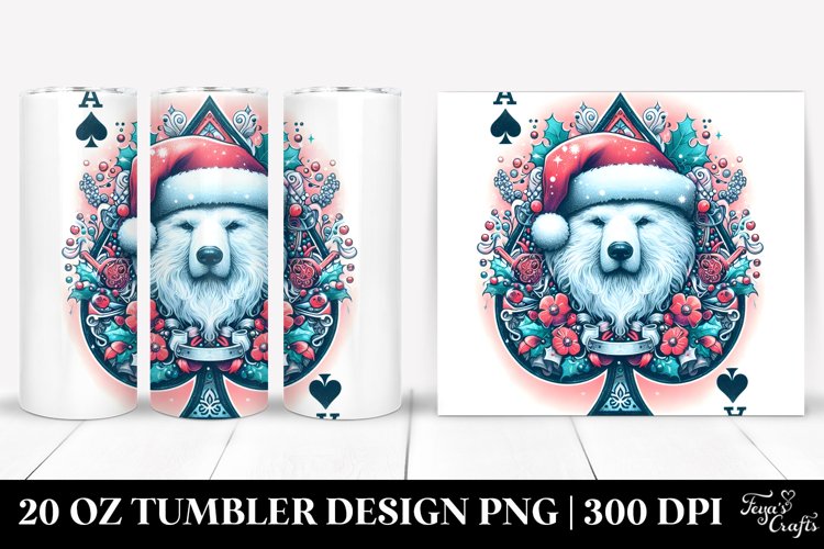 Christmas PNG 20 Oz Tumbler Design