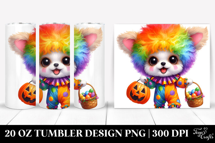 Baby Bichpoo, Halloween 20 Oz Tumbler example image 1