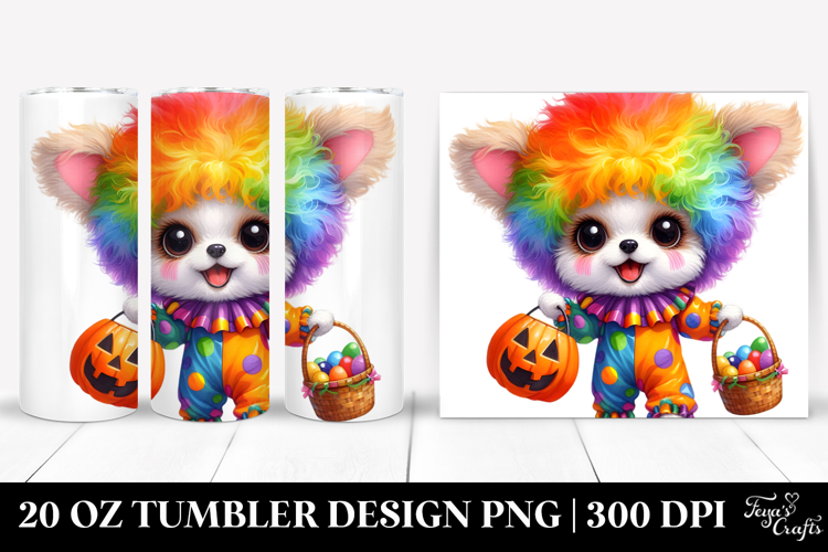 Baby Bichpoo, Halloween 20 Oz Tumbler