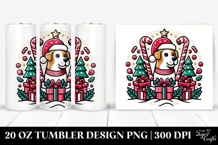 Christmas PNG 20 Oz Tumbler Design