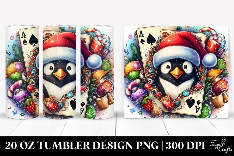 Christmas PNG 20 Oz Tumbler Design