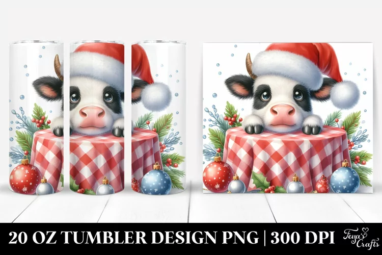 Christmas PNG 20 Oz Tumbler Design