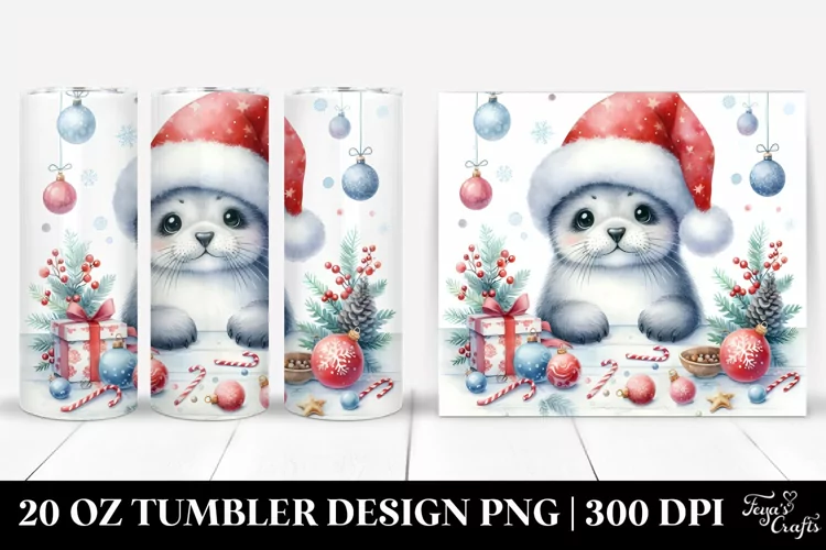Christmas PNG 20 Oz Tumbler Design