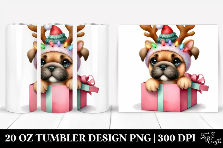 Enthusiastic Bullmastiff with Crazy Haircut Sublimation PNG