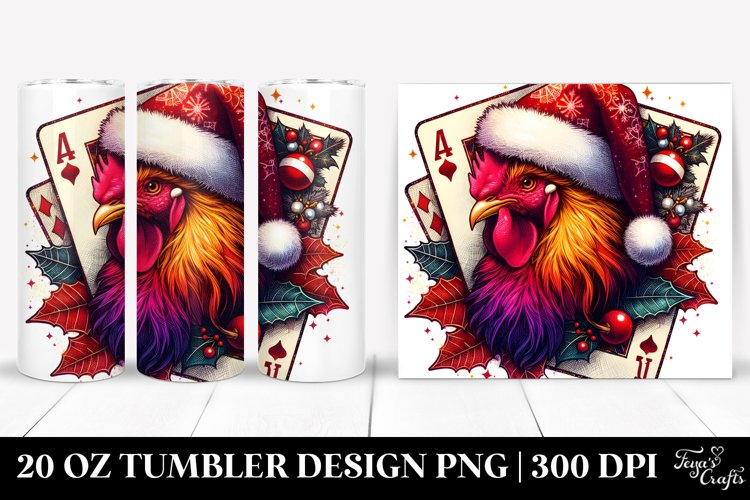 Christmas PNG 20 Oz Tumbler Design